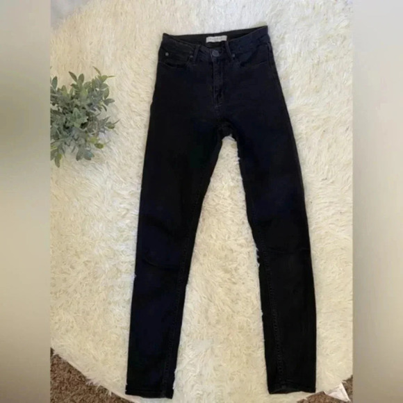 Sandro High waisted Washed Skinny Jeans - Picture 4 of 5